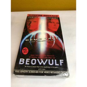 Beowulf VHS FACTORY SEALED DEMO TAPE